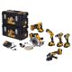 2. DEWALT DCK623P3-QW Elektrowerkzeug-Kombinationsset (DCF887+DCS367+DCG405+DCS570+DCD796+DCL050)