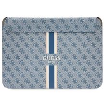Guess 4G Printed Stripes Hülle für einen 16-Zoll-Laptop – Blau