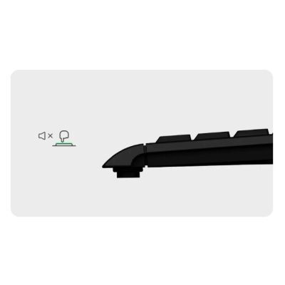 3. KeySonic KSK-3010ELC (DE) Tastatur Home USB QWERTZ Deutsch Schwarz