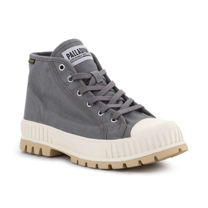 Palladium Pallashock Mid OG Granite Gray U Schuhe 76681-070-M