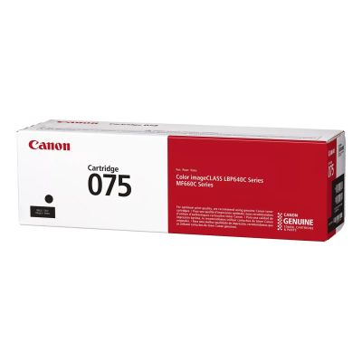 3. Canon 075 Tonerkartusche, 1 Stück, Original Schwarz