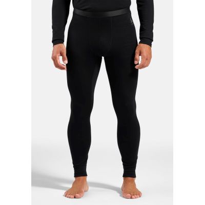 7. ODLO Herren Merino 160 BL Bottom Lange Leggings Größe M Schwarz