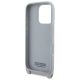 6. BMW M Edition Carbonstreifen- und Riemenhülle für iPhone 16 Pro – Grau