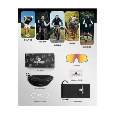 2. Rockbros Sportbrille 14120007005 transparent