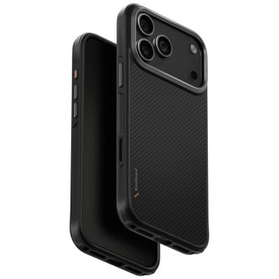 Uniq Keva Magclick Ladehülle für iPhone 17 Pro Max – Schwarz