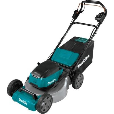Makita DLM532PT4 Akku für Handrasenmäher, schwarz/blau