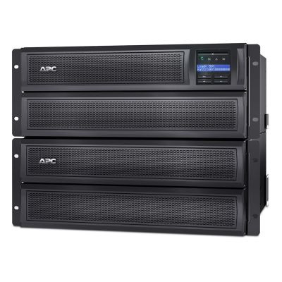 24. APC Smart-UPS X 2200VA, kompakter Tower/Rack-Umrüstsatz, LCD-Display, 200–240 V