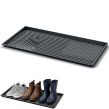 GROSSER ABTROPF-SCHUHSTÄNDER TASSY DRY PASTE SCHWARZ PROSPERPLAST