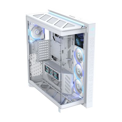 2. Asus ROG CRONOXGR801CURVE TG ARGB WEISS Gehäuse