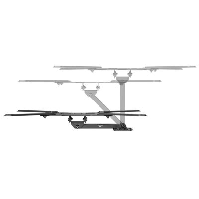 4. MACLEAN Wandhalterung für Fernseher oder Monitor, max. 23–65 Zoll, max. Traglast 30 kg, universell, max. VESA 400 x 400, MC-758 N