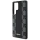 6. DKNY Lederhülle mit Karomuster und MagSafe-Funktion für Samsung Galaxy S25 Ultra, Schwarz