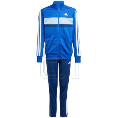 9. adidas Seasonal Essentials Tiberio 3-Stripes Jr JC7518 tracksuit