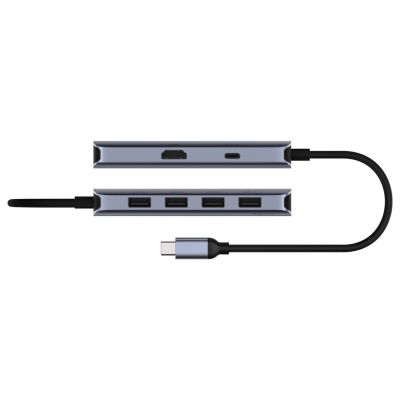 7. CUDY UH500 USB-C 6-in-1 Hub mit HDMI 4K