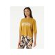 8. T-Shirt RIP CURL Seacell Crop Heritage Tee gelb