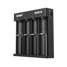 XTAR Universal-Ladegerät für Lithium-Ionen- und NiMH-Akkus MX4