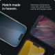 5. Spigen Glas.tR Slim Privacy Panzerglas für iPhone 13 / 13 Pro / 14 / 16e / 17e