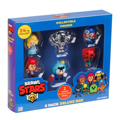 BRAWL STARS S1 FIGUREN - 8ER-PACK DELUXE-BOX VER.B