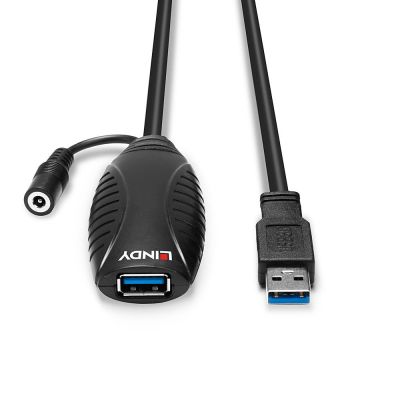 5. Lindy 43156 USB-Kabel USB 3.2 Gen 1 (3.1 Gen 1) 10 m USB A Schwarz