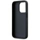 6. Karl Lagerfeld Saffiano Athleisure Stripes Cord iPhone 15 Pro Hülle - Rosa