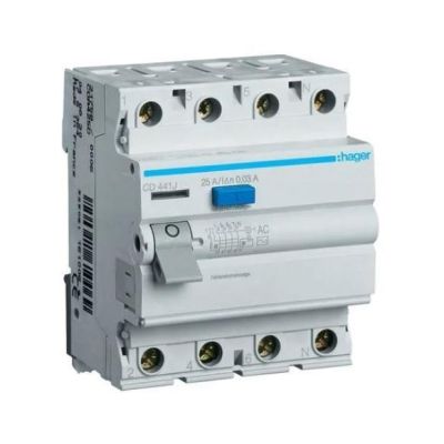 Fehlerstromrelais 4P 25 A 30 mA CD426J