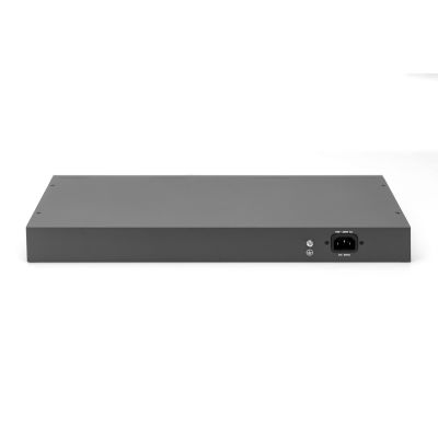 4. Fast-Ethernet-PoE-Switch mit 16 PoE-Ports + 2 Combo-Ports, 250 W PoE-Budget