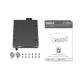8. Icy Dock MB491V5K-B Festplattengehäuse SSD-Gehäuse Schwarz 2,5"