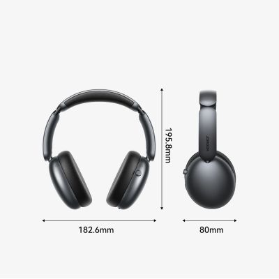 17. Joyroom J-Head Series JR-JH1 kabellose Kopfhörer mit ANC Bluetooth – Schwarz