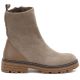 2. Damen-Stiefeletten aus beigem Wildleder M.Daszyński SA259-2