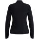 2. Damen-Sweatshirt mit Stehkragen Odlo ZEROWEIGHT WARM Mid layer 1/2 zip, schwarz