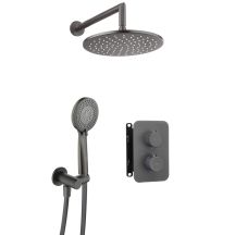 Unterputz-Duschset mit Thermostat-Box