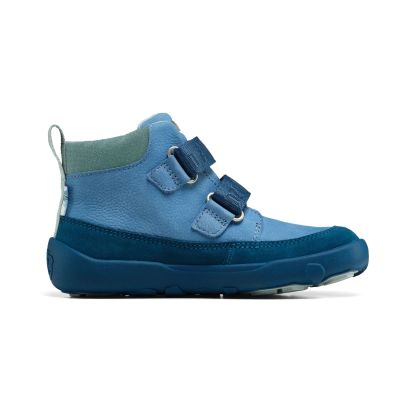 4. Affenzahn Friendy Shark Leder-Barfußschuhe (01488-30211)
