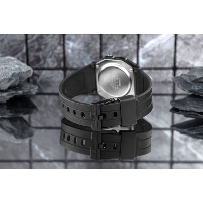 7. CASIO Unisex-Uhr F-91WB-1AVEF + Box