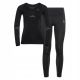 Thermounterwäsche - Odlo Set lang ACTIVE WARM SET Größe 164cm Schwarz