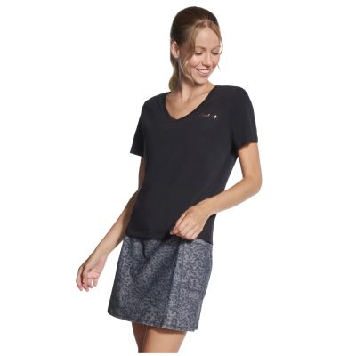 2. Skechers Signature V-Neck Tee TP167-BLK Schwarz L