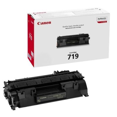 3. Canon CRG 719 BK Tonerkartusche, 1 Stück, Original Schwarz