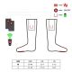 28. GLOVII POWER BANK BEHEIZBARE SOCKEN GRÖSSE L (41-46), ROT, INKLUSIVE BATTERIEN, LADEGERÄT UND FERNBEDIENUNG, GQ3L