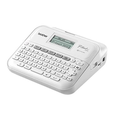 5. Brother PT-D410 Etikettendrucker, Thermotransfer, 180 x 180 dpi, 20 mm/s, kabelgebunden, TZe, QWERTY-Tastatur