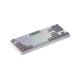 4. HATOR Rockfall 3 TKL Kabellose Tastatur Universal USB + RF + Bluetooth QWERTZ Englisch Weiß