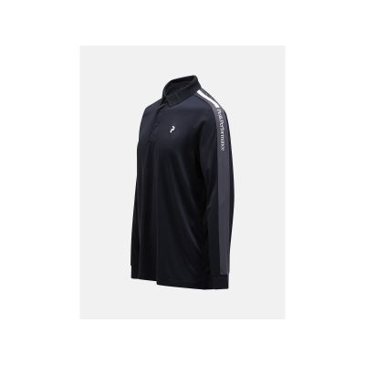 2. PEAK PERFORMANCE Player Longsleeve Polo Men schwarz