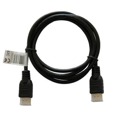 2. SAVIO HDMI-KABEL 2M V2.0 HIGH SPEED, ETHERNET/3D SCHWARZ, GOLDENE ANSCHLÜSSE CL-195