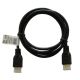 2. SAVIO HDMI-KABEL 2M V2.0 HIGH SPEED, ETHERNET/3D SCHWARZ, GOLDENE ANSCHLÜSSE CL-195