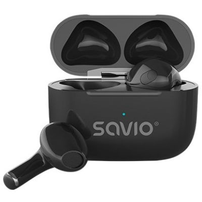 SAVIO Kabellose Bluetooth-Kopfhörer TWS-02 PRO