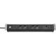 4. Brennenstuhl Premium-Web-Line V3 Steckdosenleiste – zur Montage im Serverschrank – Ethernet – Ausgänge: 4 – 48,3 cm (19 Zoll) – 3,0 m Kabel