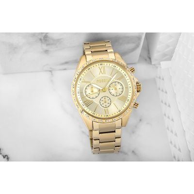 6. FOSSIL Modern Courier Chronograph BQ3378 Damenuhr + Box