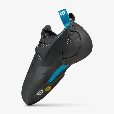 4. SCARPA Schuhe in den Farben Chimera-Schwarz-Weiß-Azurblau, Größe 41,5