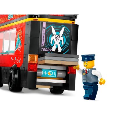 4. LEGO City 60407 Roter Doppeldeckerbus