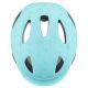 2. Uvex Oyo Style Blumenmuster, cyan matt, Kinderfahrradhelm 50-54