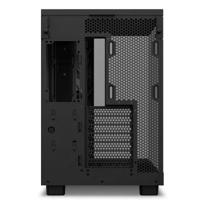 13. NZXT H6 Flow MIDI-Tower-Computergehäuse mit Fenster, Schwarz