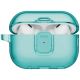 3. Uniq Glase Pro Schutzhülle für AirPods Pro 3 mit Schloss – Transparentblau