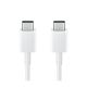 2. Samsung EP-DX310JWE USB-C - USB-C 3A Kabel 1,8m (Bulk - Ersatzverpackung) - weiß